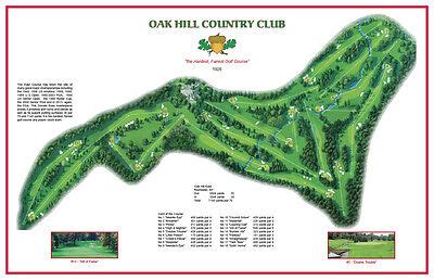 OAK club Map .